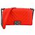 Chanel Boy Chevron Rosso Rutenio Arancione
