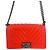 Chanel Boy Chevron Rosso Rutenio Arancione - vista 6
