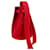 Big Bag Céline Grande borsa a secchiello in pelle rossa Rosso  - vista 5