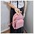 Valentino Garavani Rosa Rockstuds Leder Rucksack Pink - Ansicht 4