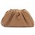 Bottega Veneta Extra Mini Pouch Charm per borsa in pelle marrone Beige