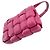 Cassette Bottega Veneta Bolsa de ombro de couro roxa acolchoada Roxo - vista 10