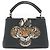 Louis Vuitton Capucines BB 2way Taurillon Leather Trapped Leopard Black