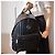 Philipp Plein Schwarzer Leder-Rucksack - Ansicht 3