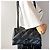 Balenciaga Borsa a tracolla in pelle Hourglass Small Nera Nero - vista 2