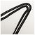 Balenciaga Borsa a tracolla in pelle Hourglass Small Nera Nero - vista 7