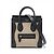 Luggage Céline Borsa tote in pelle nano nera e beige Multicolore