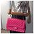 Chanel Borsa a catena in pelle Jumbo con patta singola rosa - vista 2