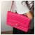 Chanel Borsa a catena in pelle Jumbo con patta singola rosa - vista 3