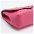 Chanel Borsa a catena in pelle Jumbo con patta singola rosa - vista 6