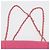 Chanel Borsa a catena in pelle Jumbo con patta singola rosa - vista 8
