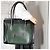 Luggage Céline Mehrfarbige Lederhandtasche grün Mehrfarben - Ansicht 2