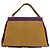 Saint Laurent Borsa tote in pelle media Muse 2 viola Porpora - vista 4