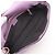 Fendi Baguette Medium FF in pelle tridimensionale borsa baguette 2 modi viola Porpora - vista 10