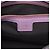 Fendi Baguette Medium FF in pelle tridimensionale borsa baguette 2 modi viola Porpora - vista 13