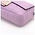 Fendi Baguette Medium FF in pelle tridimensionale borsa baguette 2 modi viola Porpora - vista 6
