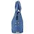 Autre Marque Borsa a spalla in pelle blu - vista 7