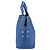 Autre Marque Borsa a spalla in pelle blu - vista 8