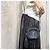 Saint Laurent Borsa per fotocamera in pelle blu navy - vista 2