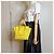 Luggage Céline Borsa tote in pelle di vitello nano drumato 2 vie gialla Giallo - vista 3