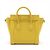 Luggage Céline Borsa tote in pelle di vitello nano drumato 2 vie gialla Giallo - vista 6