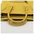 Luggage Céline Borsa tote in pelle di vitello nano drumato 2 vie gialla Giallo - vista 9