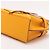 Loewe Gate Mini Top-Handle Tasche aus genarbtem Kalbsleder - Gelb - Ansicht 6