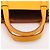 Loewe Gate Mini Top-Handle Tasche aus genarbtem Kalbsleder - Gelb - Ansicht 8