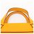 Loewe Gate Mini Top-Handle Tasche aus genarbtem Kalbsleder - Gelb - Ansicht 9