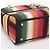 Dior Lady D-Lite Medium Stickerei Canvas 2-Wege Tragetasche Mehrfarbig Mehrfarben - Ansicht 7