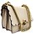 Fendi Borsa a mano in pelle di vitello beige - vista 9