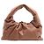 Bottega Veneta La grande borsa hobo in pelle marrone