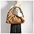 Bottega Veneta La grande borsa hobo in pelle marrone - vista 3