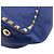Valentino Garavani Borsa tote 2 in 1 in pelle di vitello Rockstud media blu - vista 12