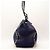 Valentino Garavani Borsa tote 2 in 1 in pelle di vitello Rockstud media blu - vista 6