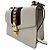 Gucci Bolsa de flap em couro de bezerro Small Sylvie em couro com alça de ombro em web destacável. Off-white Fora de branco - vista 5