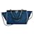Valentino Garavani Rockstud Medium Kalbsleder 2-Wege Tote Bag Blau  - Ansicht 1