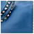 Valentino Garavani Rockstud Medium Kalbsleder 2-Wege Tote Bag Blau  - Ansicht 11