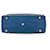 Valentino Garavani Rockstud Medium Kalbsleder 2-Wege Tote Bag Blau  - Ansicht 12