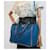 Valentino Garavani Rockstud Medium Kalbsleder 2-Wege Tote Bag Blau  - Ansicht 3