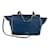 Valentino Garavani Rockstud Medium Kalbsleder 2-Wege Tote Bag Blau  - Ansicht 7