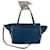 Valentino Garavani Rockstud Medium Kalbsleder 2-Wege Tote Bag Blau  - Ansicht 8
