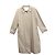 Impermeable Burberry Beige en Gabardina de Algodón