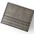 Baguette Fendi Metallic Graue Leder-Kartenetui Metallisch - Ansicht 4