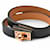 Hermès Bracelet Hermes Kelly en or noir et rose Doré  - vue 1