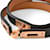 Hermès Bracelet Hermes Kelly en or noir et rose Doré  - vue 6