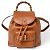 Gucci Mini Leder-Rucksack Braun - Ansicht 2