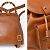 Gucci Mini Leder-Rucksack Braun - Ansicht 4