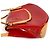 Borsa Skein Bay GM in Monogram Vernis di Louis Vuitton Rosso - vista 3