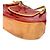 Borsa Skein Bay GM in Monogram Vernis di Louis Vuitton Rosso - vista 6